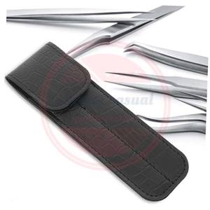 Porte-pince \ Extensions de cils de qualité supérieure étui à pince \ outils de toilettage en acier inoxydable personnalisés - Product Image 2