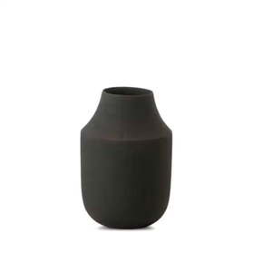 Vente en gros de vases modernes européens enduits de poudre noire design moderne, grands vases à fleurs pour la décoration de la maison, vases en métal pour la décoration, top tendance - Product Image 6