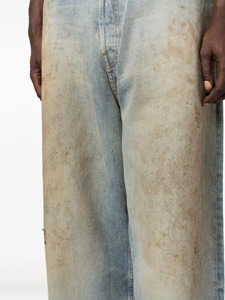 Pantalones vaqueros de mezclilla de moda, pantalones vaqueros holgados de algodón para hombre, pantalones vaqueros holgados para hombre de primera calidad - Product Image 3