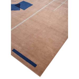 Alfombras de Lana Anudadas a Mano Sthir, Diseño Kilim Abstracto Rojo y Naranja, Rectangulares de 9x12, para Entrada y Sala de Estar, AIWL-3014 - Product Image 2