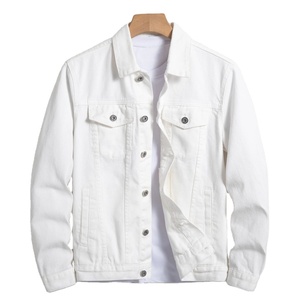 Chaqueta Vaquera para Hombre Hecha a Medida, Superventas, Antiarrugas, con Logotipo Frontal, con Capucha, Ecológica, a un Precio Razonable - Product Image 1