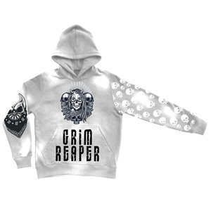 Hoodies zippés oversize en molleton mélangé 100 % coton, effet délavé vintage, collection Hiver 2026, pour hommes, avec logo brodé de haute qualité, OEM - Product Image 1