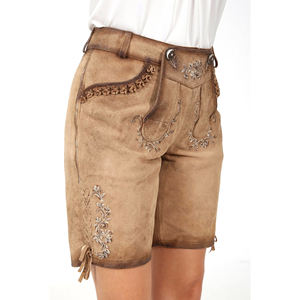 <b>Women</b> Original <b>Lederhosen</b> German Bavarian Hot Pants Ladies <b>Lederhosen</b> <b>Women</b> Ladies Octoberfest Outfit Damen Wurst Fest Costume - Product Image 2