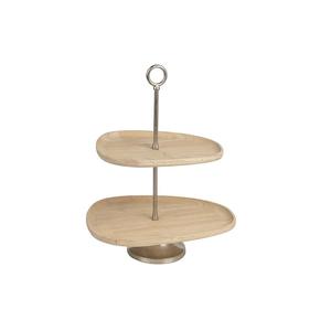 Plateau à Dessert en bois à 3 niveaux de haute qualité gâteau créatif moderne et pâtisseries support de service outils de gâteau - Product Image 6