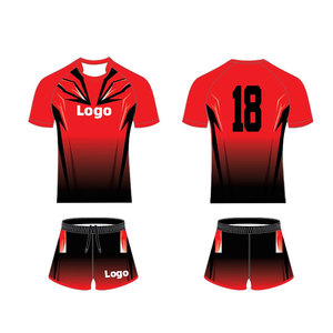 Uniforme de Rugby para Hombre, Estilo Lujoso, Estampado, 100% Poliéster, Ligero, Transpirable, de Secado Rápido, Antibacterial, Totalmente Personalizable - Product Image 3