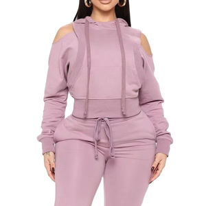 Sudadera Corta Deportiva para Mujer Más Vendida, Calidad Premium, Transpirable, OEM, Venta al por Mayor, Ropa Casual, Talla Grande, Primavera, Personalizada con Capucha - Product Image 1