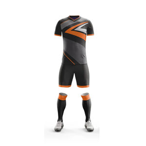 Fabricantes Diseños Uniforme de fútbol para adultos Logotipo personalizado Hombres Entrenamiento Ropa deportiva al aire libre Uniforme de fútbol - Product Image 4