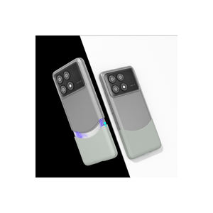 Étui en silicone magnétique à double couverture Netzy SAFA pour Xiaomi Poco X6 Pro, coque de protection antichoc pour téléphone, anti-empreintes digitales INS - Product Image 1