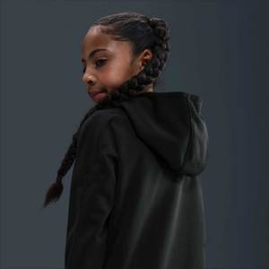 Sweats à capuche unisexes en molleton de haute qualité, brodés, écologiques, surdimensionnés, 100% coton, à fermeture éclair, décontractés, streetwear, automne, vente en gros - Product Image 3