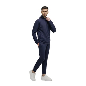 Customized Design Men's Hooded Winter 2 in 1 Printing Tracksuit Stacked <b>Flared</b> Jogger Pant Sweat Suit 100% Cotton From Pakistan - Product Image 1
