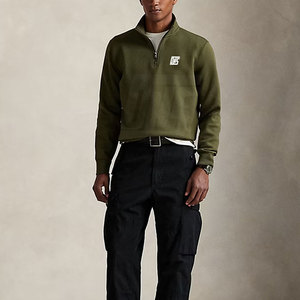 Chaqueta informal con cremallera 1/4 con capa interior suave y carcasa exterior duradera para la comodidad diaria de los hombres Chaqueta con cremallera 1/4 - Product Image 3