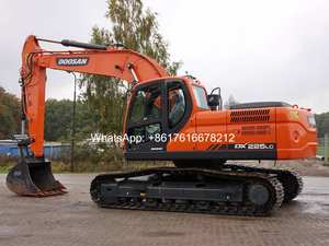 De meilleurs services d'excavatrice Doosan DX225 d'occasion en excellent état à bas prix - Product Image 4