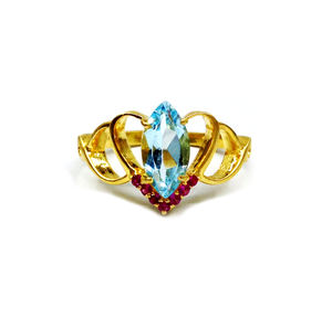 Sterling Silver 925 Gold Plated Supplier Wholesaler Custom Made Handmade Unisex Low MOQ Trendy <b>Unique</b> Labradorite <b>Rings</b> - Product Image 6