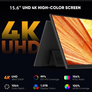 <span class=keywords><strong>Monitor</strong></span> Portatile da 15,6 Pollici IPS <span class=keywords><strong>4K</strong></span> <span class=keywords><strong>Touch</strong></span> <span class=keywords><strong>Screen</strong></span> USB-C con Custodia Protettiva, <span class=keywords><strong>Monitor</strong></span> da Gaming per Laptop - Product Image 3