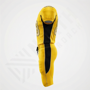 Uniforme de football américain sur mesure, grande taille, haute qualité, 100% polyester, tenue d'équipe professionnelle - Product Image 3