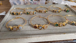 Bracelets en pierres précieuses naturelles pour femmes, vente en gros, cadeau, bijoux en cristal de qualité supérieure, bracelets à chaîne à maillons, fournisseur en gros - Product Image 2