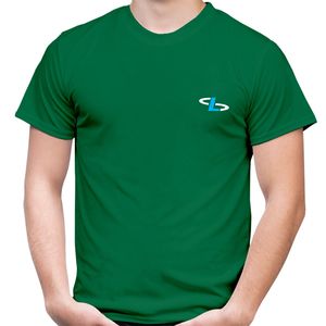 Hombres 50% Algodón 50% poliéster liso en blanco camiseta al por mayor logotipo personalizado camiseta al por mayor - Product Image 2