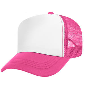 Casquettes de camionneur à dos en maille multicolore Chapeaux vierges personnalisés Chapeaux en mousse unie pour les marques disponibles Vietnam OEM - Product Image 4