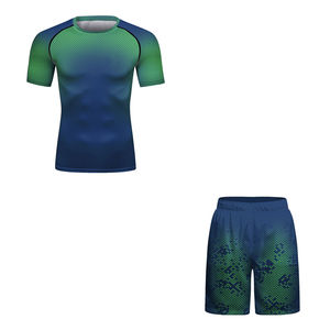 Combinaison de surf de compression pour hommes athlétiques avec short, maillot de bain anti-UV pour la plongée et l'entraînement - Product Image 2