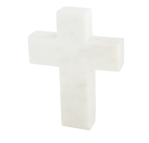 Croix moderne en marbre Ornement Croix en marbre personnalisée en gros pour cimetière Différentes tailles Conception unique Croix en marbre - Product Image 6