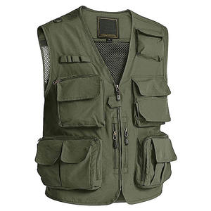 Chaleco de Seguridad Reflectante de Alta Visibilidad Ligero para Hombre, Estilo Casual, Impermeable y Transpirable, Hecho en Pakistán, Precio Económico - Product Image 1