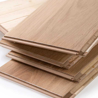 Plancher en bois franc de chêne français de qualité supérieure, sur mesure, pour intérieur, pour basketball, à lattes larges, lisse, 190*1900mm, en bois d'ingénierie.