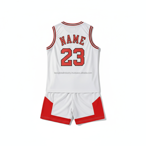 Conjunto de Uniforme de Baloncesto con Números y Patrón Reflectante con Logotipo Personalizado para Hombres y Estudiantes, de Alta Elasticidad, Transpirable y Duradero, en Poliéster - Product Image 2