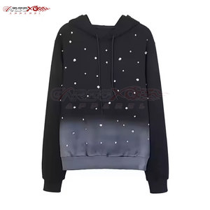 Pullover Women Rhinestone <b>Tracksuit</b> With Decorative Stones And Functional Side Pockets Women Glitter <b>Tracksuit</b> - Product Image 3