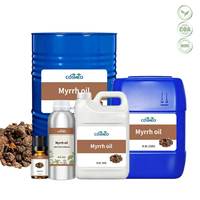 Huile Essentielle de Myrrhe Pure Naturelle en Gros, 100% Non Diluée, Qualité Supérieure, Parfum Frais, Marque KSMA, pour Diffuseur d'Aromathérapie