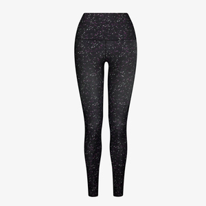 Mid Waist Seamless Casual Style Solid Pattern Low MOQ <b>Women</b> High Waist Leggings <b>Black</b> <b>Women's</b> Leggings Made in Pakistan - Product Image 5