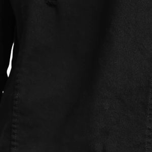 Chaqueta Vaquera Larga Elástica Personalizada al por Mayor para Hombre, Chaqueta de Mezclilla de Algodón para Invierno, Chaqueta Vaquera Lisa con Pedrería para Hombre - Product Image 6