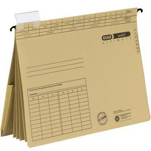 ELBA Vertic ULTIMATE DIN <b>A4</b> 240g/m Natural Brown Cardboard File <b>Folder</b> - Product Image 1