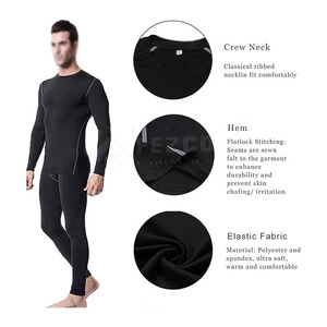 Vêtements de fitness Combinaisons de compression de dernière conception de marque privée OEM Vente en gros Combinaisons de compression à manches longues pour hommes - Product Image 6