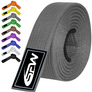 Ceinture de Jiu-Jitsu Brésilien SAVOW FIGHT WEAR de haute qualité, personnalisée, texture tissée perlée, 100% coton, séchage rapide, légère, unisexe - Product Image 5