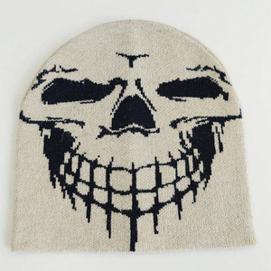 Gorro de Punto Jacquard Personalizado con Letras, Gorro Deportivo con Puño y Logotipo Personalizado, Gorro de Invierno de Moda - Product Image 1