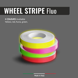 Accessorio per Ruote FUXIA FLUO 7mm con Applicatore per Moto e ATV Modello 8016408102910 - Product Image 2