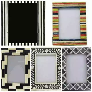 ที่ใส่รูปกระดูกพร้อมเรซินสุดพิเศษกรอบรูปเป็นรูปสี่เหลี่ยมผืนผ้าสำหรับใส่รูปถ่ายกรอบสำหรับใช้ในบ้านและสำนักงาน - Product Image 3