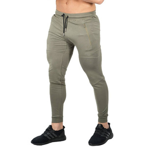 Pantalones acampanados informales de algodón 100% personalizados para hombre, pantalones de chándal con cintura media elástica de alta calidad, pantalones de chándal apilados lavado oscuro - Product Image 6