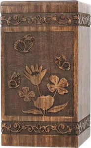 Urnas de cremación de madera modernas hechas a mano, urnas funerarias de entierro decorativas para hombres y mujeres, precio bajo - Product Image 4