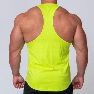 Men's High Quality Customizable Fitness Workout Stringer Top Fashionable Design Gym Tank Top for Summer Season Wear - Product Image 2