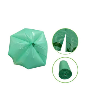 ถุงขยะแบบย่อยสลายได้พิมพ์แบบม้วนเป็นมิตรต่อสิ่งแวดล้อมสีดำสีเขียว - Product Image 6