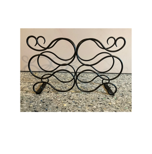 <b>Metal</b> Kitchen Bottle Storage Rack Juice Bottle <b>Holders</b> Sustainable Quality Large Soft Drink Display Hanger for Sale - Product Image 3