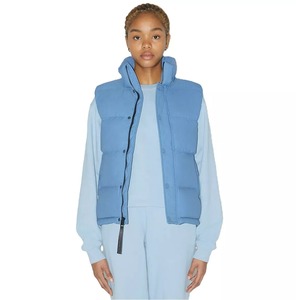OEM personalizable de los hombres de invierno al por mayor de fábrica 100% de poliéster recubierto impermeable acolchado Puffer chaqueta de cuello alto - Product Image 6