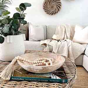 Venta caliente hecho a mano sin BPA ecológico duradero postre cuencos madera de nogal Camping boda exportación calidad hecho en La India - Product Image 6