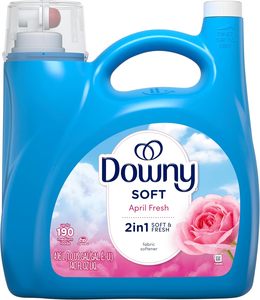 Adoucissant textile liquide Downy, April Fresh 2-en-1 Fraîcheur & Douceur, 140 fl oz, 190 lavages, Conditionneur textile pour fraîcheur et douceur - Product Image 2