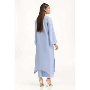 Conjunto Casual de Dos Piezas para Mujer, Teñido con Hilo, IPST-55278, para Primavera/Verano, Largo por Encima de la Rodilla, Disponible en Tallas XS, XXS, XL - Product Image 4