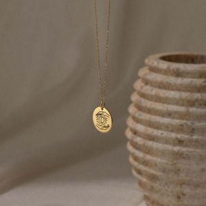 Colgante de 14K de estilo clásico, joyería fina - Product Image 2