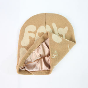 Bonnet en tricot épais au design unique pour unisexe, jacquard respirant, bonnet de ski en gros, bonnet coupe-vent pour l'extérieur - Product Image 1