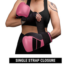 Gants de boxe Muay Thai en cuir de vachette et PU personnalisés, durables et respirants pour un entraînement intense de MMA - Product Image 3