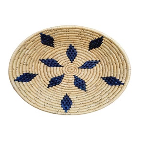 Barato decorativo indio hecho a mano Multicolor Moonj hierba tejida pared arte placa artesanía para pared decoración del hogar - Product Image 3